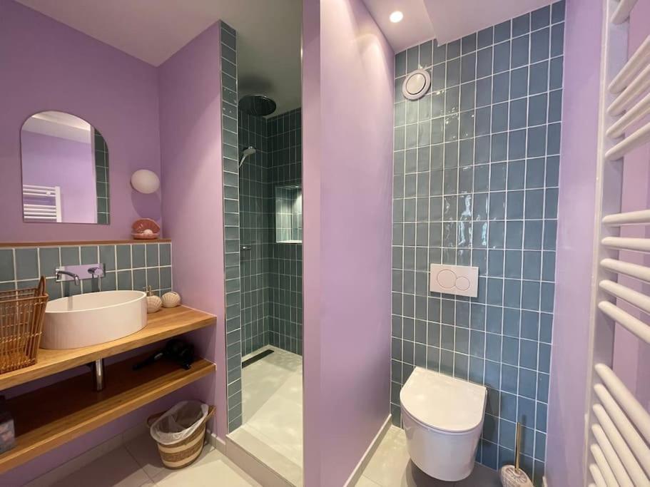Appartement Aquaroom Rdc - Plage 50M - Rue Gratuite サン・マロ エクステリア 写真