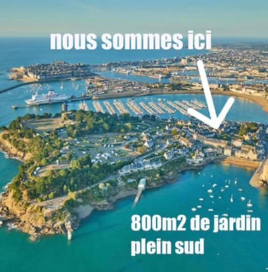 Appartement Aquaroom Rdc - Plage 50M - Rue Gratuite サン・マロ エクステリア 写真